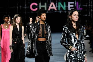 Chanel Fall-Winter 2022/2023 collection at Paris Fashion Week