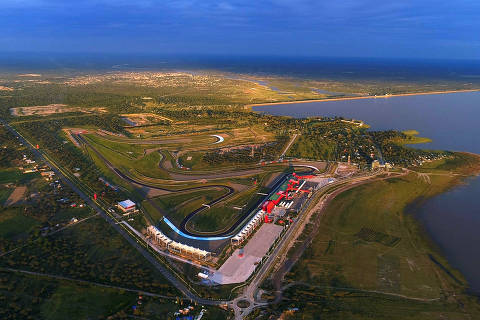 Autódromo Termas de Río Hondo, localizado na província de Santiago del Estero, na Argentina 