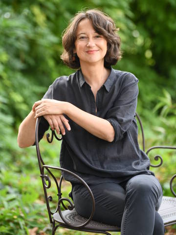 A escritora francesa Muriel Barbery, autora de 'A Elegância do Ouriço' e 'Uma Rosa Só'