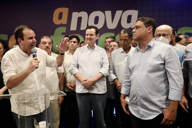 Eduardo Paes será presidente do Brasil, diz Kassab em evento do PSD