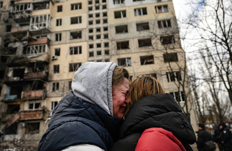 Bombardeios russos atingem Kiev no 19º dia da guerra na Ucrânia; veja fotos do conflito