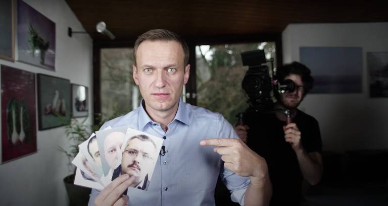 Cena do documentário "Navalny", de Daniel Roher, exibido no É Tudo Verdade de 2022