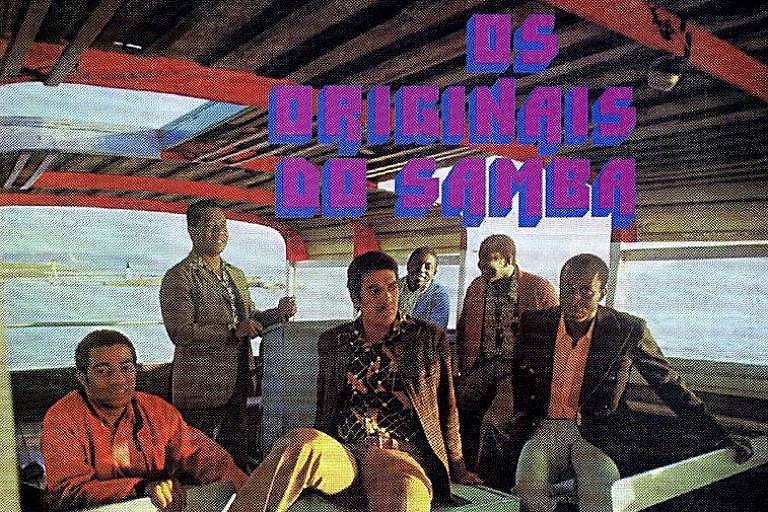 Capa do disco 'O Samba É a Corda...Os Originais, a Caçamba' (1972), do conjunto musical Os Originais do Samba.
 
