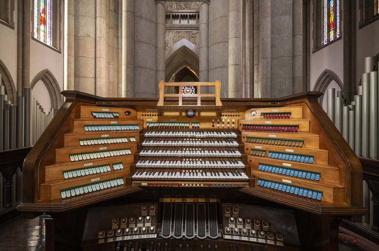 Órgão de tubos da Catedral da Sé completa 20 anos sem uso 