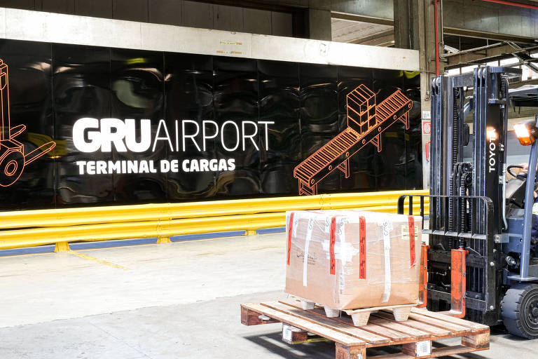 Aeroporto de Guarulhos tem gargalos em transporte de carga com aumento de mercadorias