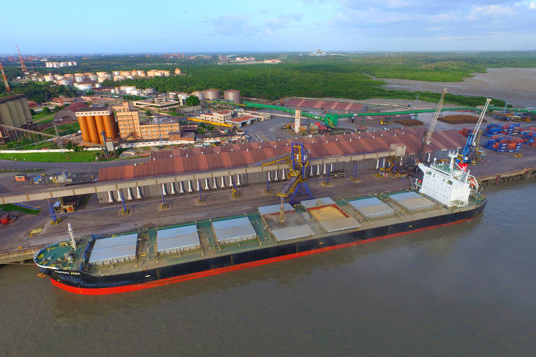 Com seca, portos do Arco Norte são superados por Santos, diz CNA