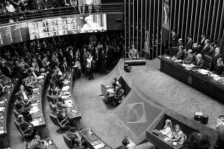 Dilma Rousseff faz sua defesa em sessão do processo de impeachment
