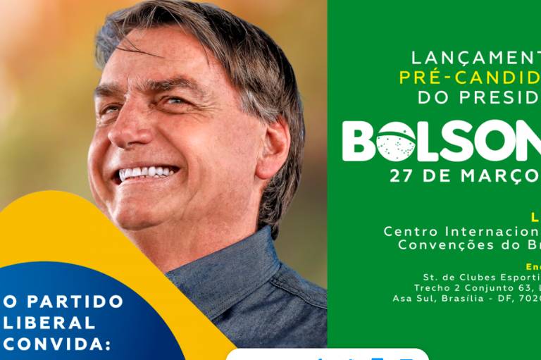 Campanha de Bolsonaro liga alerta de crime eleitoral e reformula ato de pré-candidatura