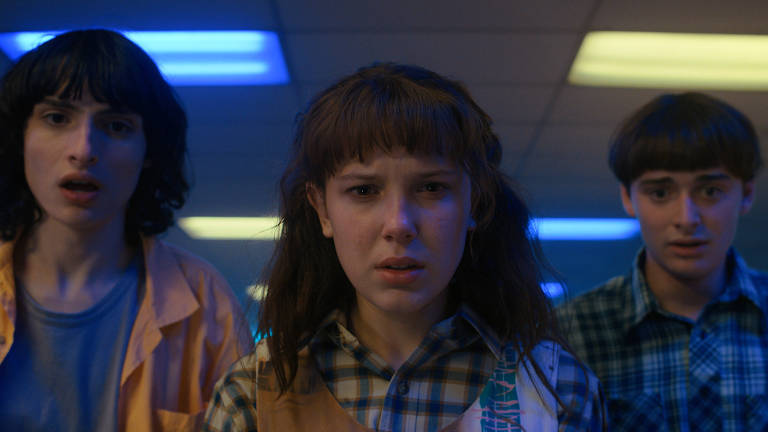 Séries TV Show BR on X: O elenco de Stranger Things no set da 4ª  temporada.  / X