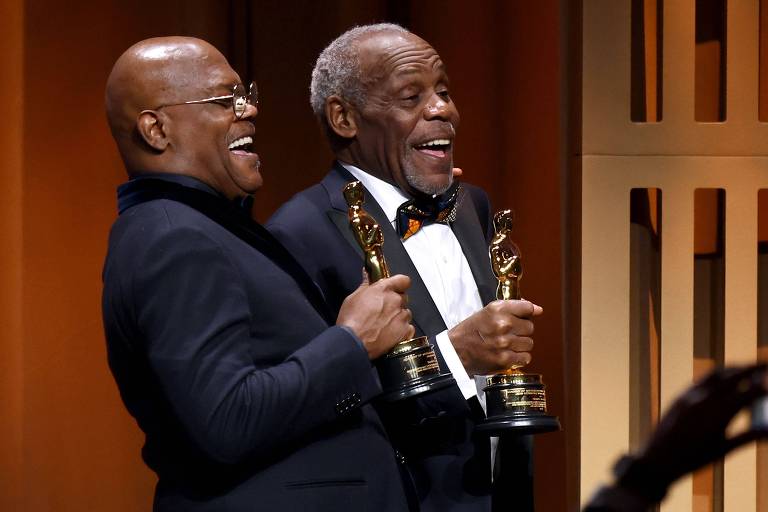 Oscar 2022 premia Samuel L. Jackson e Danny Glover com troféus honorários