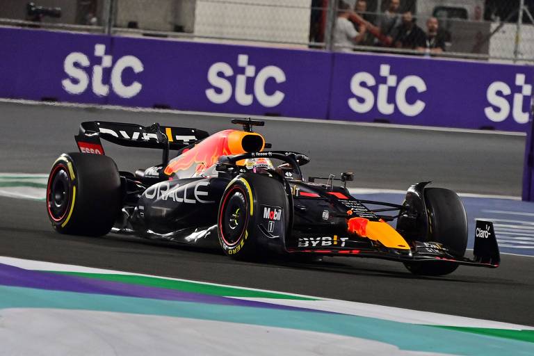 Verstappen durante GP da Arábia Saudita