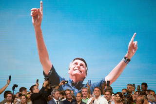 Brazil's President Bolsonaro presents his candidacy for the next presidential election, in Brasilia