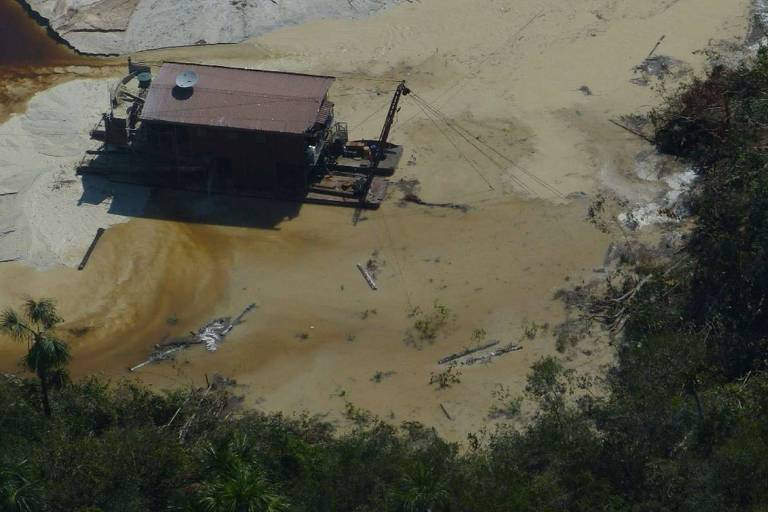 Garimpo ilegal cresce há 3 anos dentro de área protegida na Amazônia