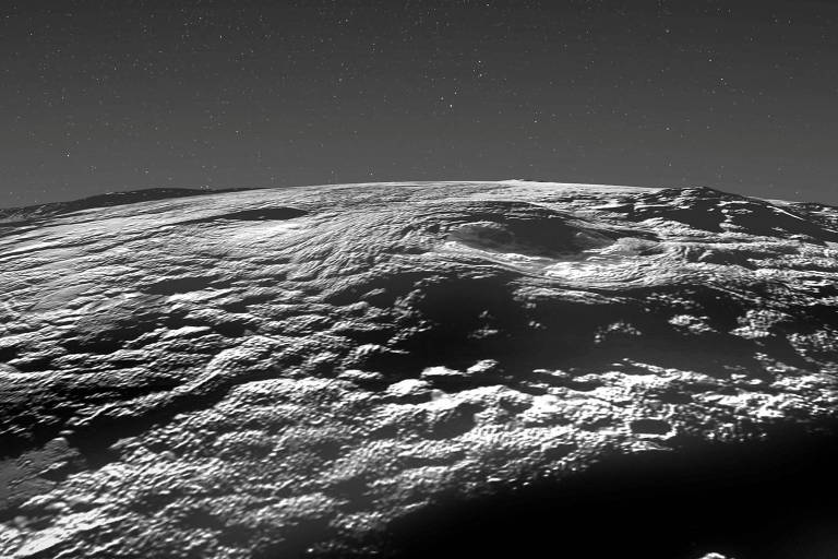 Vulcões de gelo gigantes são identificados em Plutão