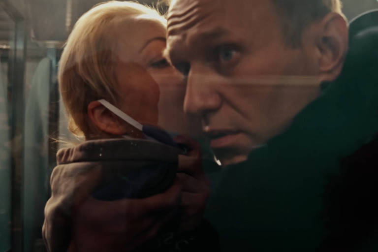 Cena do documentário "Navalny", exibido no É Tudo Verdade de 2022