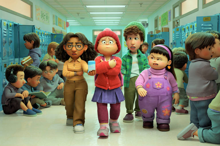 Cena da animação "Red: Crescer é uma Fera", que Domee Shi dirige para a Pixar