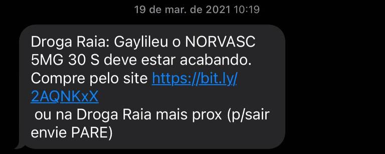 Galileu Araújo Nogueira, 33, foi vítima de homofobia ao ter seu nome alterado no sistema cadastral da rede de farmácias Droga Raia para 'Gaylileu' 