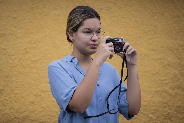 Gabriella Leite, que comprou uma câmera durante a pandemia e se arrependeu