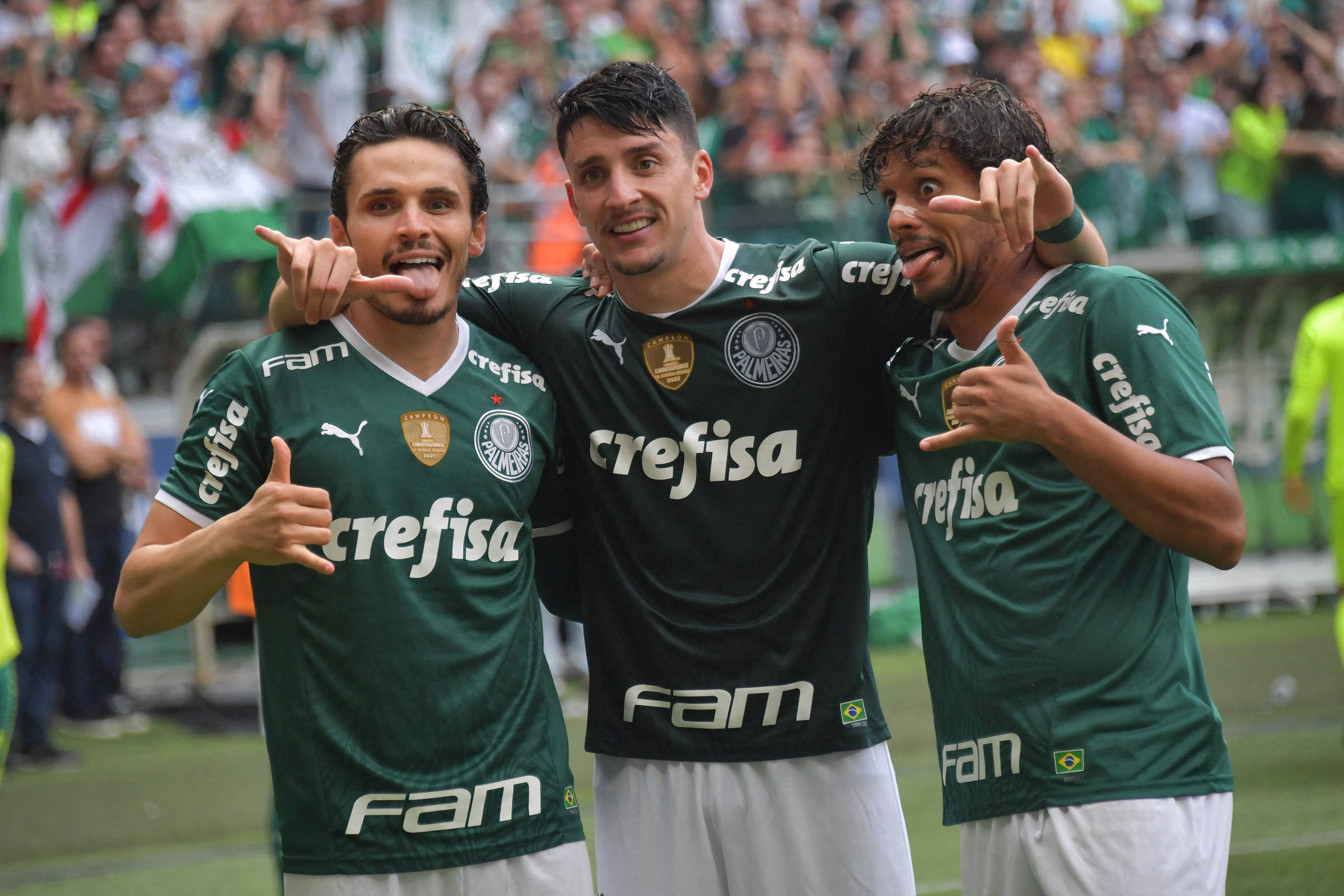 Palmeiras vence Campeonato Paulista e conquista 24º título - 03/04/2022 -  Palmeiras - Fotografia - Folha de S.Paulo