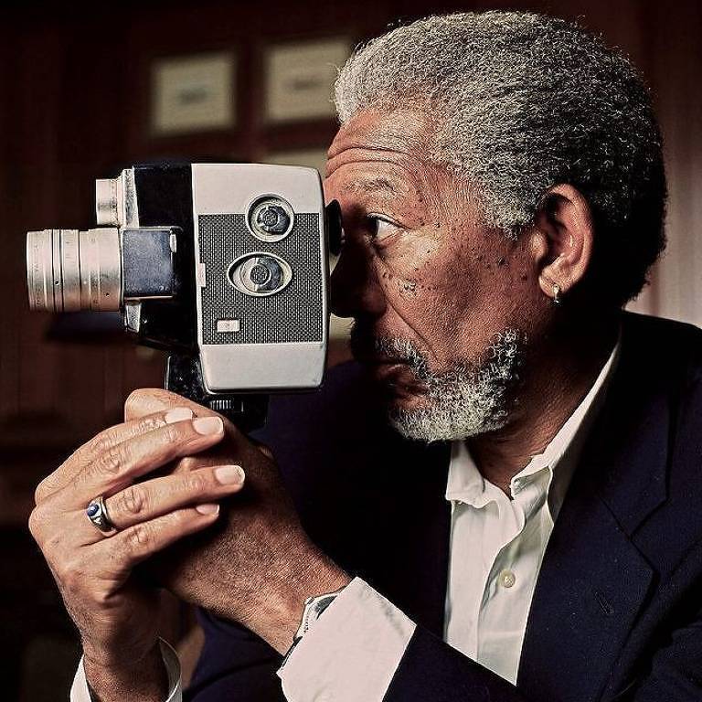 Imagens do ator Morgan Freeman