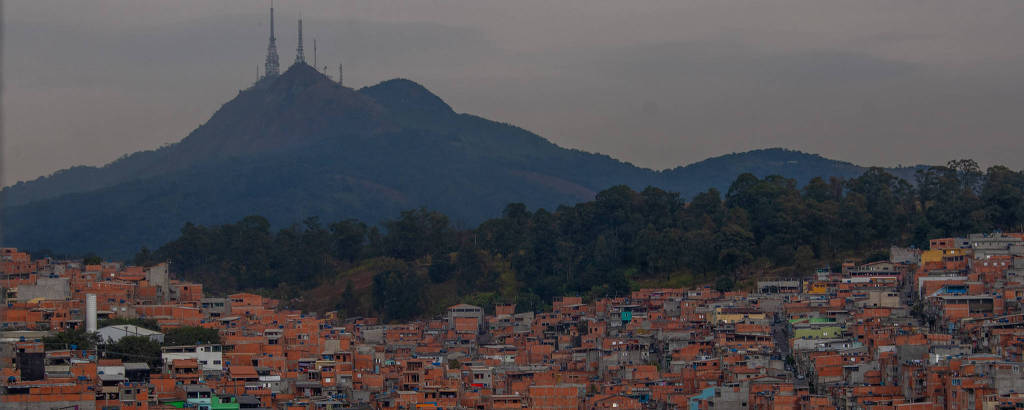 Vista do bairro de Perus, na zona noroeste de São Paulo