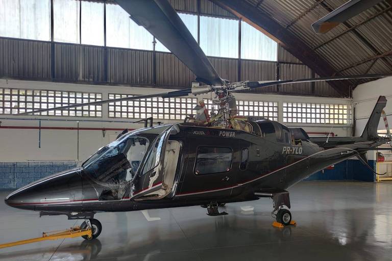 Polícia apreende helicópteros de luxo supostamente usados pelo PCC em SP