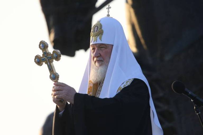 Cirilo, patriarca de Moscou e máximo representante da Igreja Ortodoxa Russa