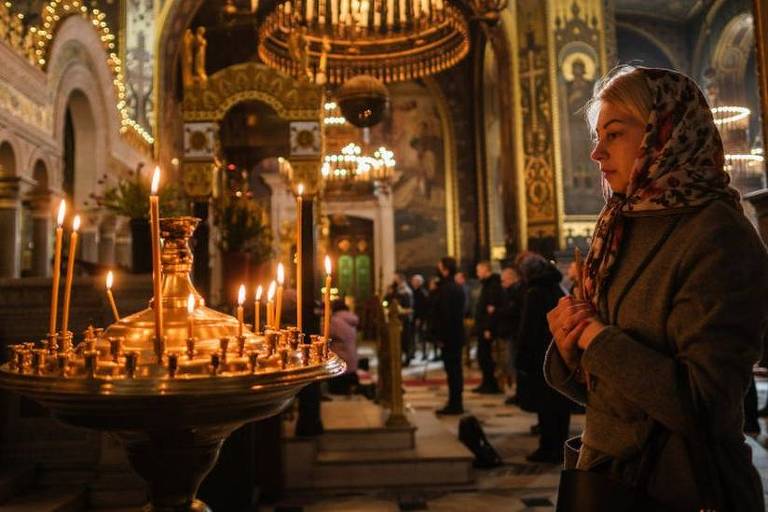 Ucrânia tem terceira maior população ortodoxa do mundo, atrás da Rússia e da Etiópia