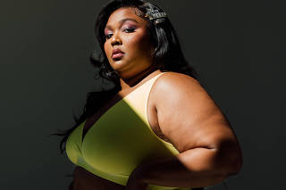 Lizzo in Los Angeles, March 22, 2022. (Bethany Mollenkof/The New York Times)