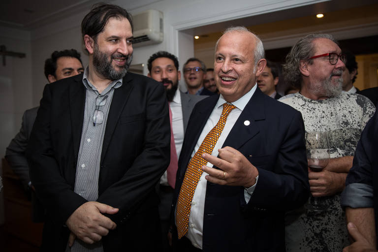 O sociólogo Fernando Guimarães, do movimento Direitos Já!, e advogado criminalista Alberto Zacharias Toron 