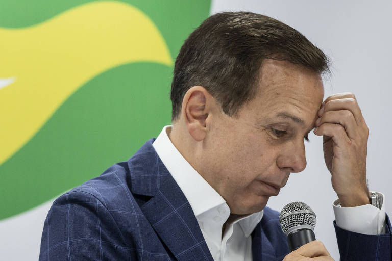 O ex-governador João Doria durante evento do PSDB
