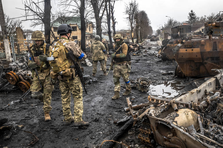 Mês de horror em Butcha, na Ucrânia