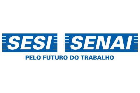 Logo Sesi/Senai, patrocinador do Prêmio Empreendedor Social 2022. (Foto: Divulgação)