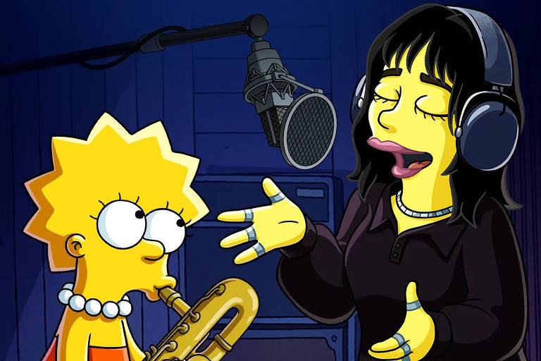 Billie Eilish e seu irmão Finneas participarão de episódio de 'Os Simpsons'
