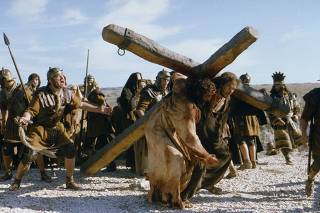 SCENE FROM NEW FILM THE PASSION OF THE CHRIST