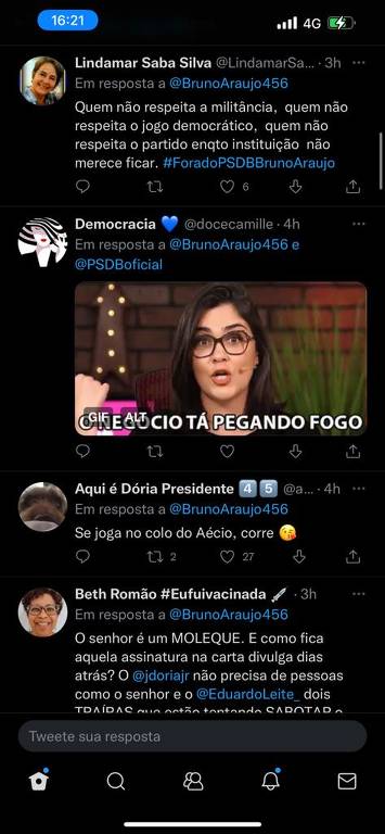 Militantes do PSDB pedem renúncia do presidente do partido no Twitter