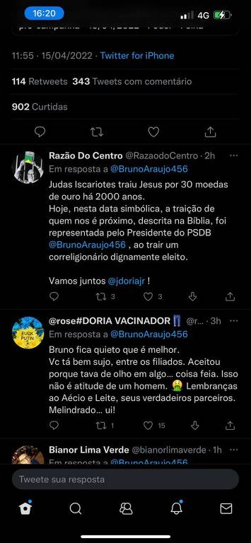 Militantes do PSDB pedem renúncia do presidente do partido no Twitter