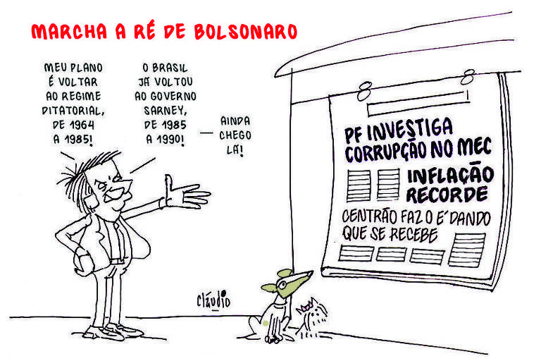 Bolsonaro voltou ao governo Sarney