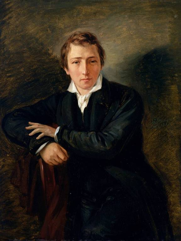 Retrato de Heinrich Heine