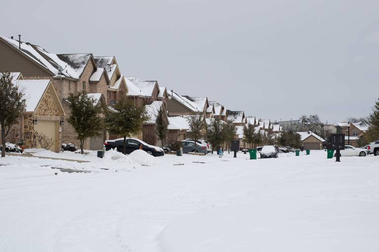 Cada vez mais intensas, nevascas atingiram com força o Texas (EUA) em 2021
