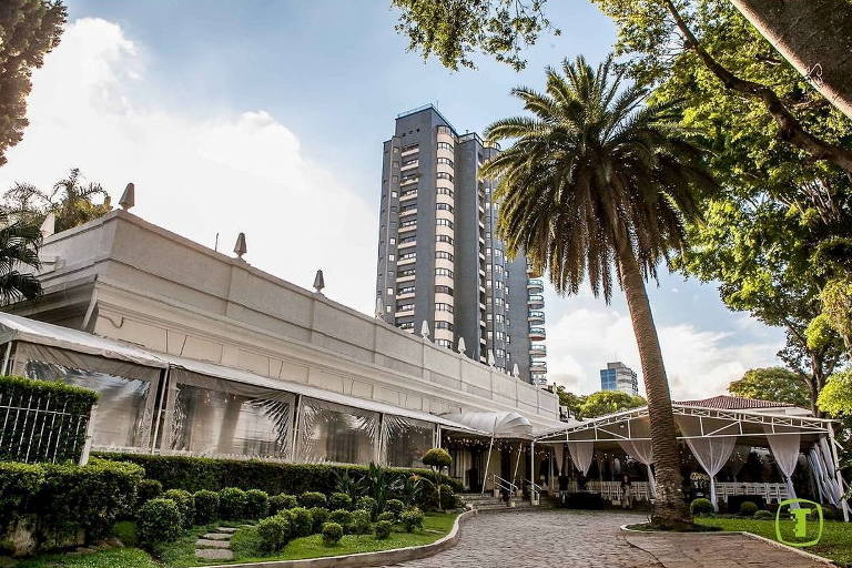 fachada o Buffet Colonial, na zona sul de São Paulo