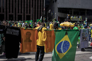 Manifestação  pró Bolsonaro