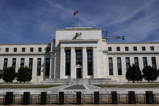 FILE PHOTO: FILE PHOTO: The Federal Reserve Board building on Constitution Avenue is pictured in Washington