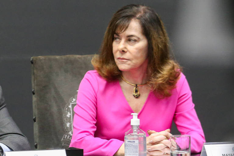 A geneticista Mayana Zatz, coordenadora do programa de xenotransplante, durante anúncio do investimento do governo do estado de SP