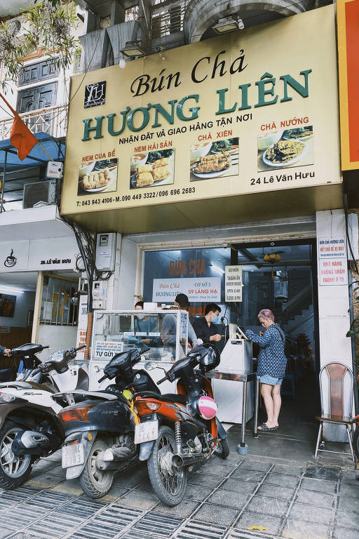 Bún chả Hương Liên, restaurante onde Barack Obama e Anthony Bourdain dividiram uma refeição em 2016