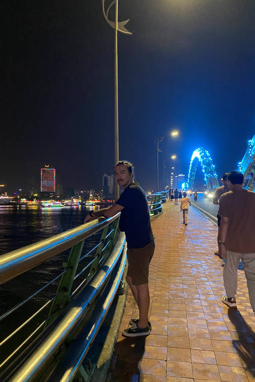 Da Nang tem praias lindíssimas com estrutura de cidade grande