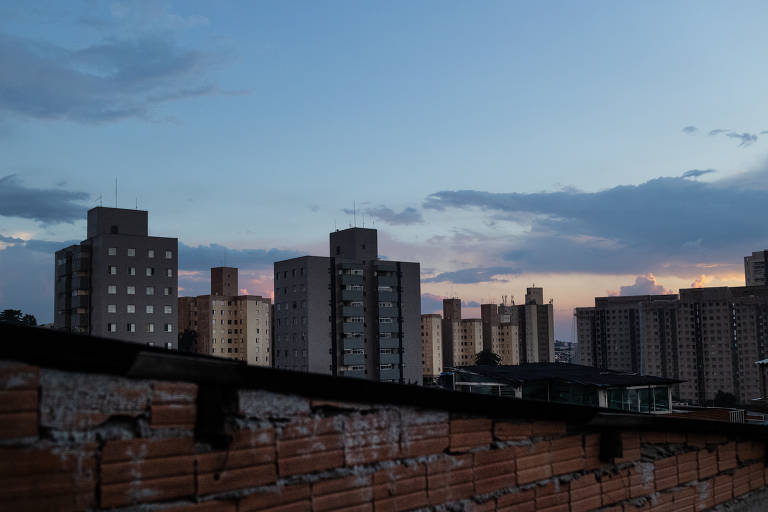 A vista da casa de Juliana Iemanjara, na Vila Inglesa, zona sul de São Paulo