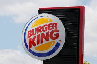 FILE PHOTO: Sign on a Burger King restaurant is shown in Miami