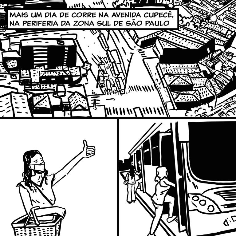 O dia a dia de uma vendedora nos ônibus de São Paulo