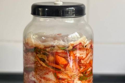 Fermentado Kimchi, com receita de Rodrigo Rissardo, ex-sous chef do Maní